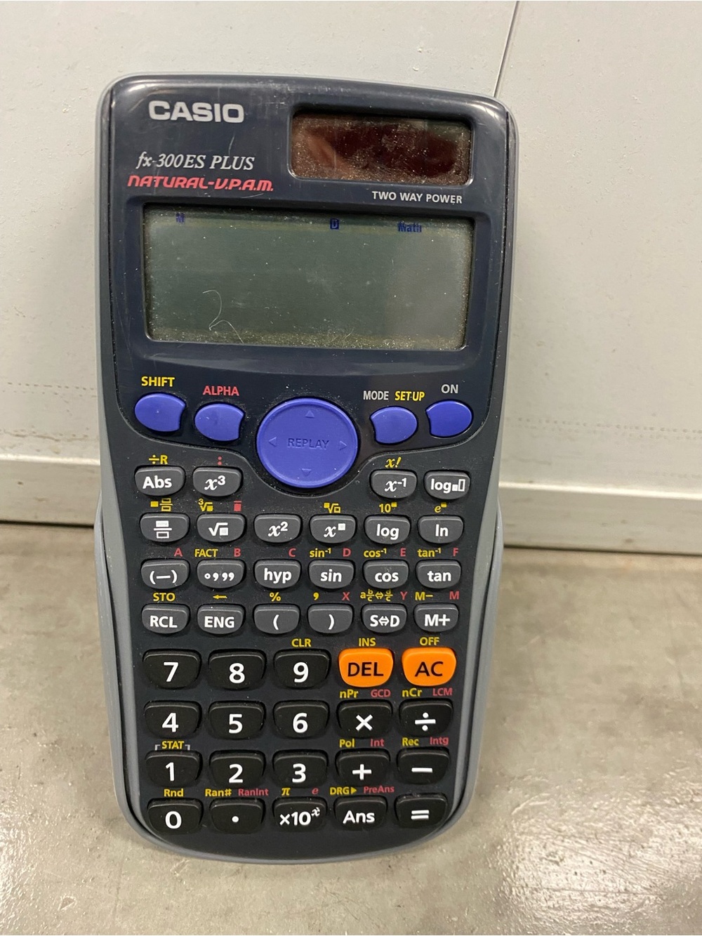 Casio FX-300ES Plus Scientific Calculator used works.